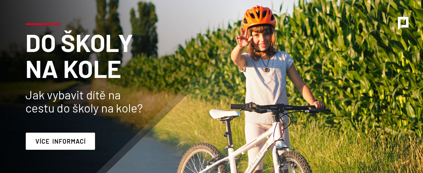 Jak vybavit dítě na cestu do školy na kole?
