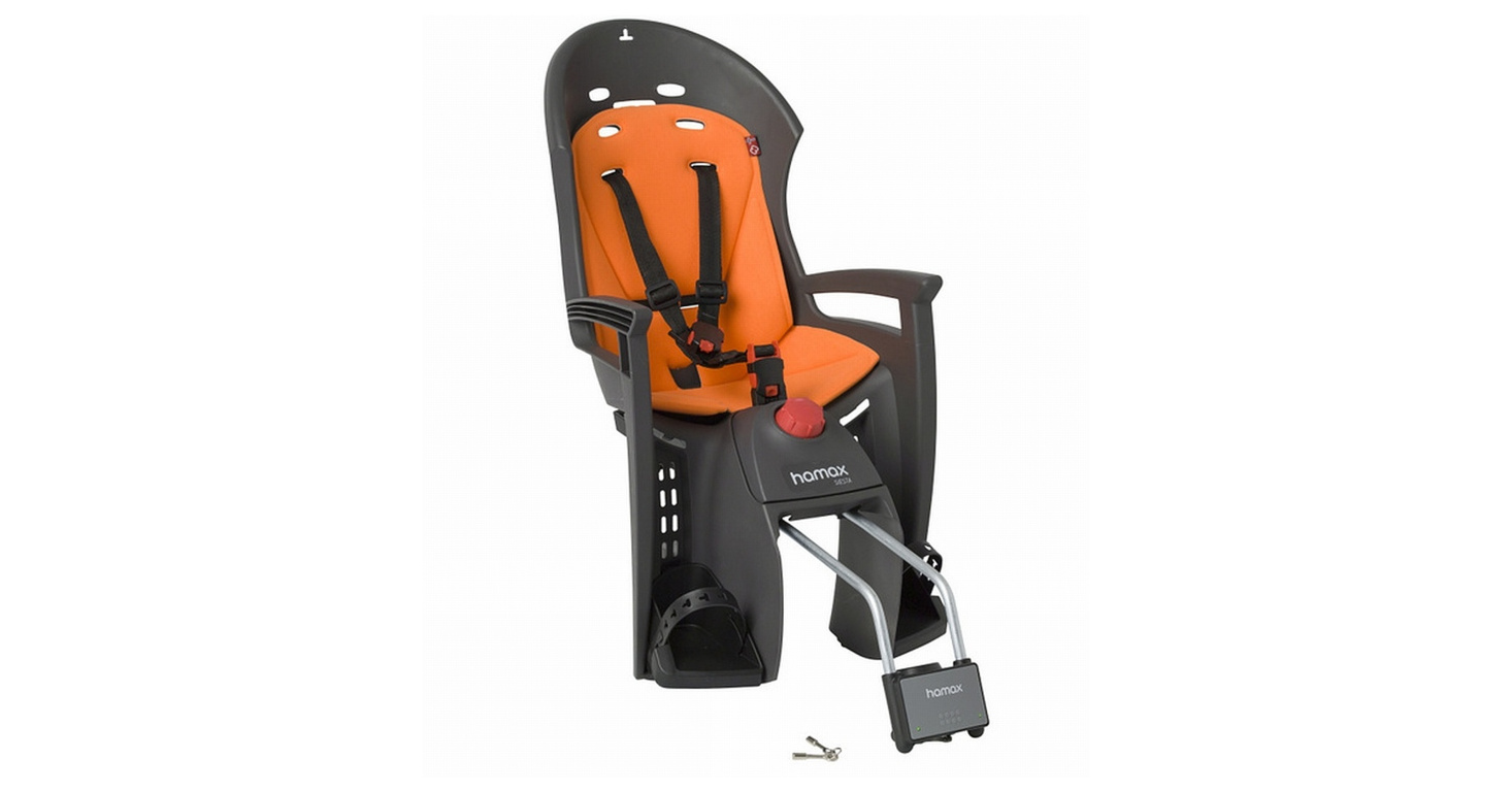 HAMAX Siesta child bike seat Grey/Orange
