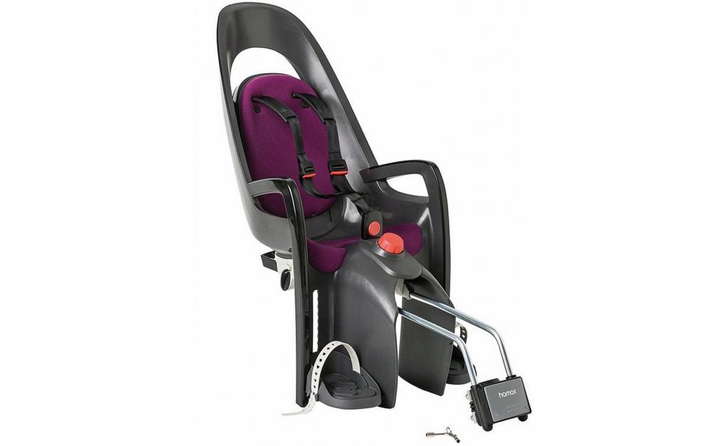 HAMAX dětská sedačka CARESS šedá/černá/fialová