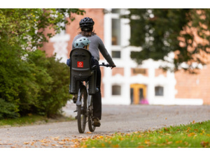 Dětská sedačka HAMAX Siesta Grey/Orange