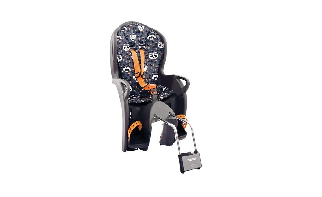 Dětská sedačka HAMAX Kiss šedá/blue design