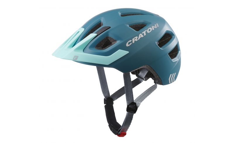 Dětská helma CRATONI Maxster Pro Steel/Blue Matt
